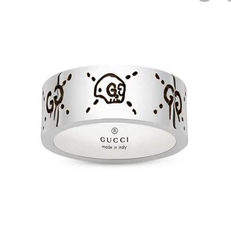 gucci ghost rings with skulls.